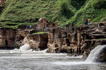 Shooshtar historical hydraulic system in southwest Iran