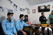 بچه های موسسه ملائک مسابقه ایران و کنیا را از نزدیک تماشا می کنند + فیلم