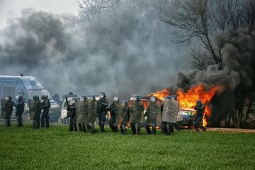 Mégabassine de Sainte-Soline ; 35 blessés dont cinq en urgence absolue