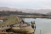 ۴۵ هزار گردشگر نوروزی از تاج سد مهاباد بازدید کردند