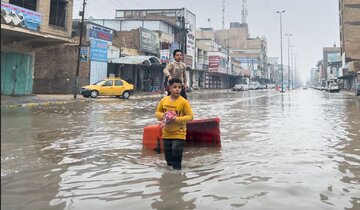 رگبارهای شدید بهاری عراق را تعطیل کرد؛ آماده باش وزارت برق