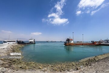 La ville portuaire de Bandar Pol sur les rives du golfe Persique