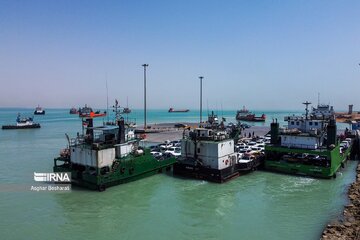 La ville portuaire de Bandar Pol sur les rives du golfe Persique