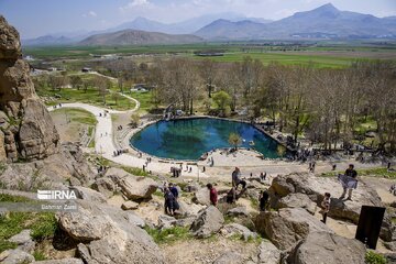 Le complexe archéologique de Bistoun dans la province de Kermânchâh, à l'ouest de l’Iran