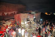 انفجار گاز یک منزل مسکونی در مشهد را تخریب کرد 