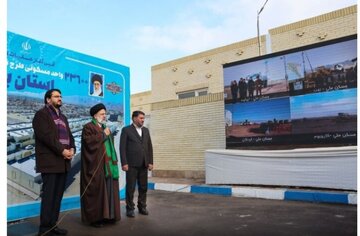 نگاه متفاوت دولت سیزدهم به نهضت ملی مسکن در استان یزد با ساخت واحدهای ویلایی + فیلم