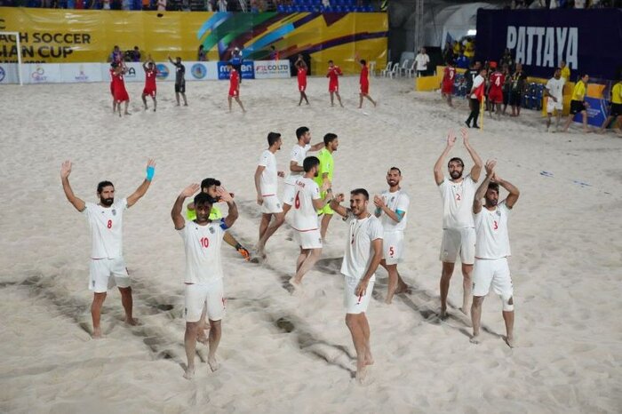 ملی پوش مازندرانی در قهرمانی فوتبال ساحلی ایران نقش کلیدی داشتند