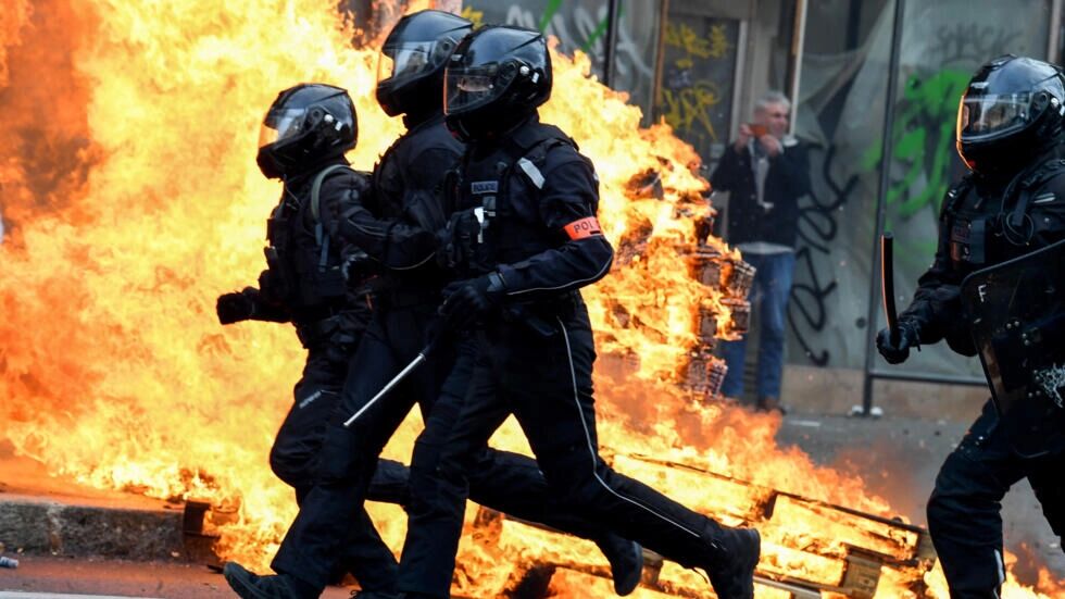 Aufgeheizte Stimmung in Frankreich am zehnten Tag der Proteste gegen die Rentenreform