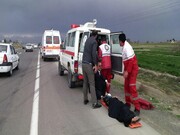 هلال احمر به ۲۸۳ مسافر در حوادث جاده‌ای خراسان رضوی امدادرسانی کرد