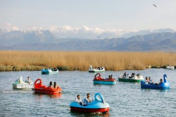 Zarivar, un lac d'eau douce au Kurdistan, dans l’ouest de l’Iran