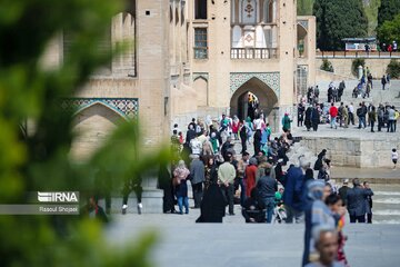 Zayanderoud ; attraction touristique dans le centre de l'Iran