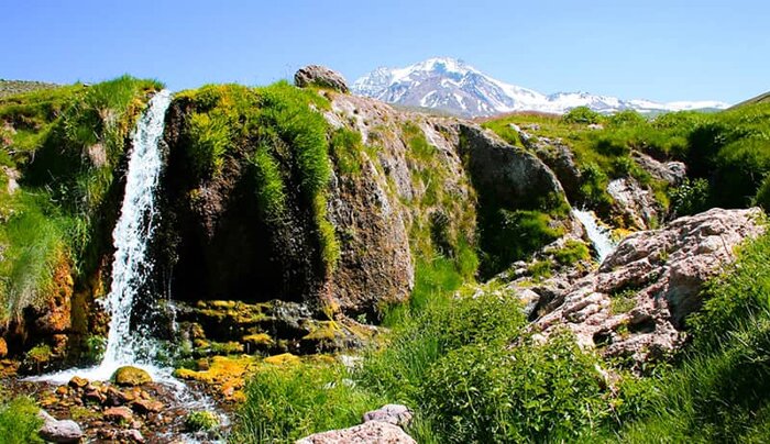 آبشارهای اردبیل؛ جلوههای هزار رنگ طبیعت