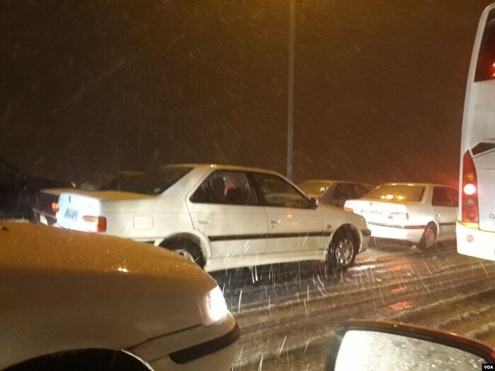 هشدار به مسافران نوروزی؛ ترافیک فوق سنگین زیرسایه کولاک و برف در جاده‌های مازندران