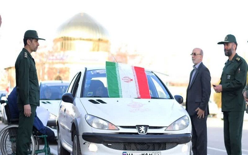 بیش از ۳۸ هزار نفر از کرمانشاه با خودرو شخصی عازم مناطق عملیاتی شدند