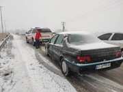۱۲۵ خودروی گرفتار در برف و کولاک لرستان رهاسازی شدند