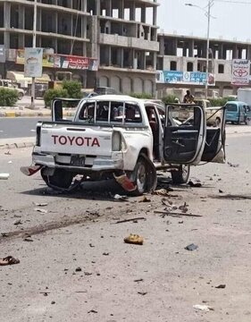 ترور یک  افسر دولت مستعفی یمن