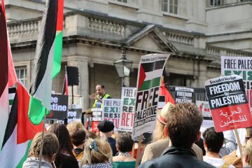 برپایی تظاهرات ضد صهیونیستی در چند شهر انگلیس