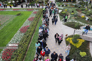 La fête des tulipes à Karadj