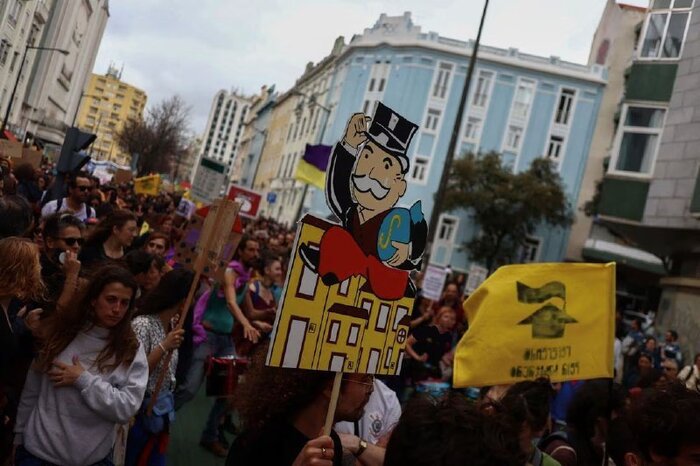 اعتراضات سراسری به گرانی مسکن در پرتغال