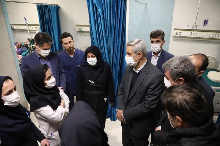 استاندار همدان بر خدمات رسانی با کیفیت در بیمارستان ها تاکید کرد
