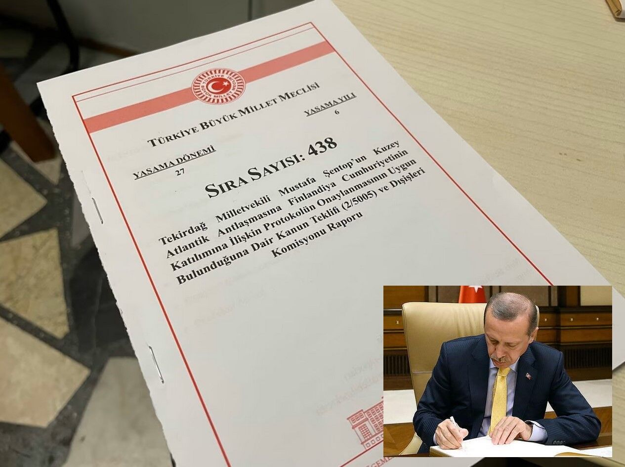اردوغان مصوبه عضویت فنلاند در ناتو را امضا کرد