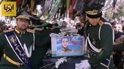 فیلم |تشییع پیکر پاک شهید مدافع حرم پاسدار میلاد حیدری در قرچک 