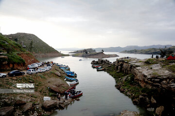 Iran : le lac Shahyoun à Dezful