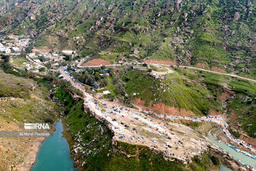 Iran : le lac Shahyoun à Dezful