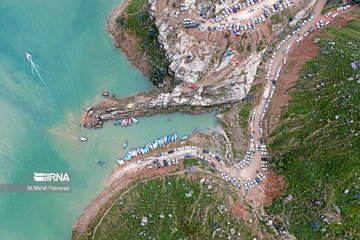 Iran : le lac Shahyoun à Dezful