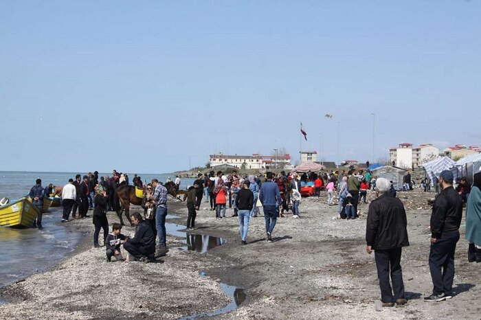 مسافران نوروزی آستارا ۲۴۰ درصد افزایش داشت