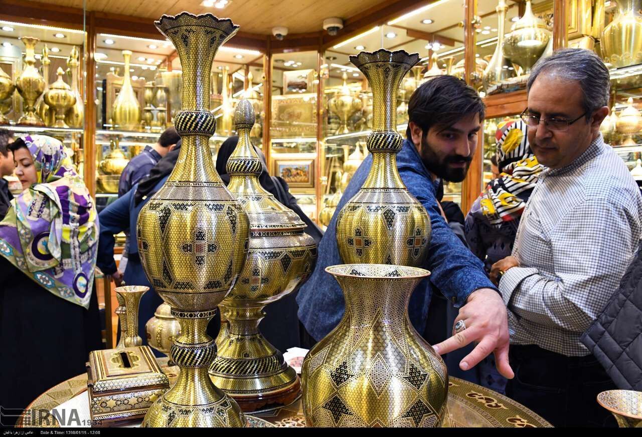 إيران أكبر سوق للحرف اليدوية بالعالم خلال عطلة عيد النوروز