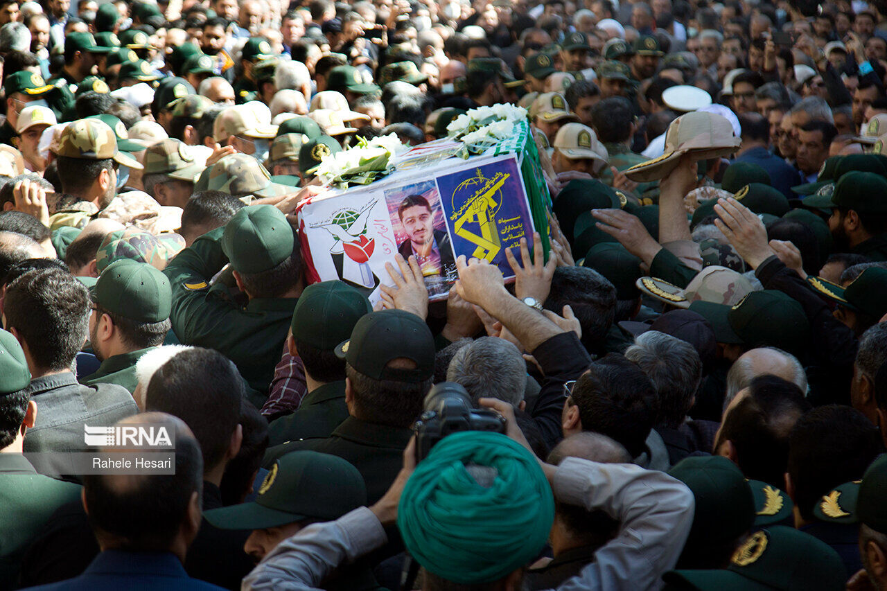 IRNA English - Funeral Procession Of Iranian Military Advisor Martyred ...