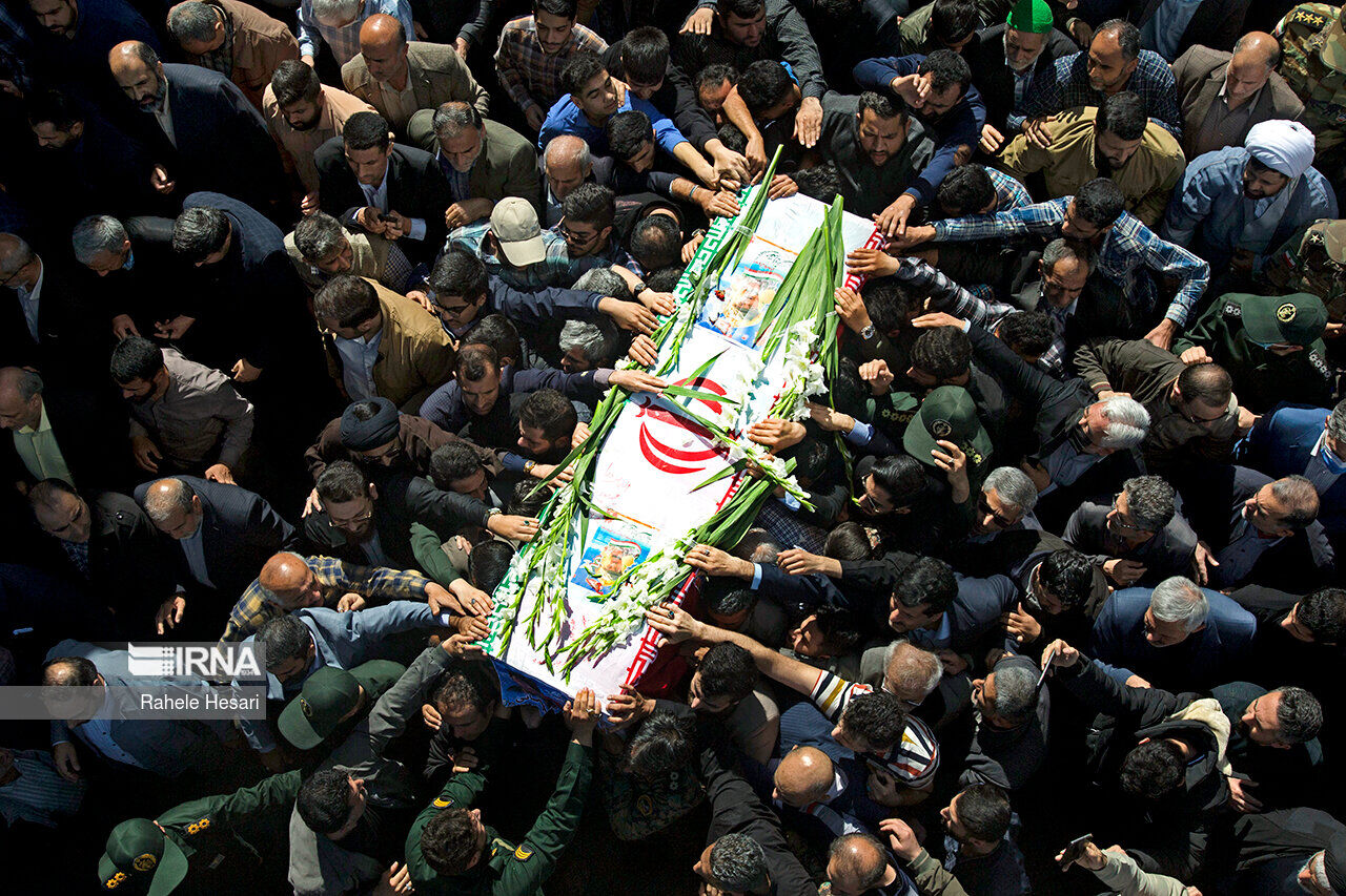 IRNA English - Funeral Procession Of Iranian Military Advisor Martyred ...