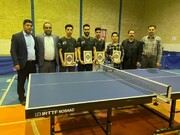 مسابقات تنیس جام رمضان با حضور ۲۵ تیم در یزد برگزار شد