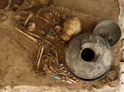 کشف اسکلت کودکان سه هزار ساله در سگزآباد قزوین + عکس