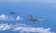 تایوان : ۵ جنگنده چینی حریم هوایی ما را نقض کردند