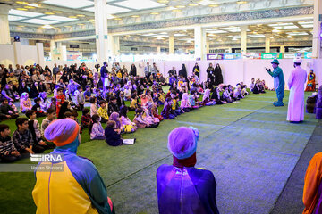 Kids in international exhibition of Holy Quran in Iran's Tehran