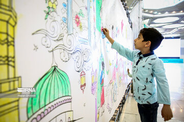 Kids in international exhibition of Holy Quran in Iran's Tehran