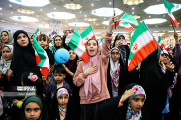 Kids in international exhibition of Holy Quran in Iran's Tehran