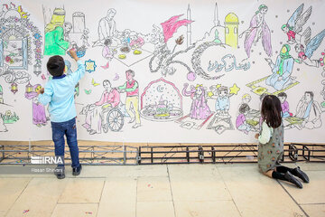 Kids in international exhibition of Holy Quran in Iran's Tehran