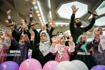 Kids in international exhibition of Holy Quran in Iran's Tehran