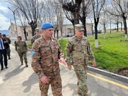 هیات نظامی آمریکایی از ارمنستان بازدید کرد