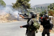 نظامیان صهیونیست با حمله به فلسطینیان در کرانه باختری ده‌ها نفر را زخمی کردند