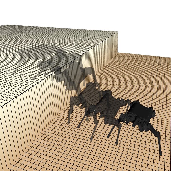 ابداع طرحی جدید که رباتها را به حس عمقی و دُم مجهز میکند + فیلم