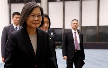  رئیس تایوان در واکنش به رزمایش چین: غیرمسئولانه بود