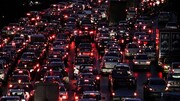 ترافیک سنگین شبانه در جاده‌های مازندران