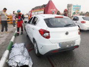 عابری در سانحه رانندگی در مشهد جان باخت