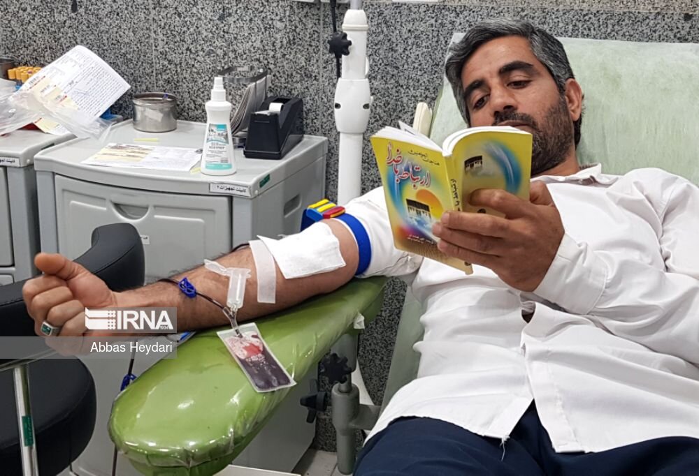 فیلم | اهدای خون در شب بیست و یکم ماه رمضان در بوشهر