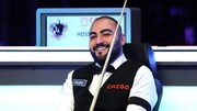 Иранский снукерист одержал победу в первом матче чемпионата мира