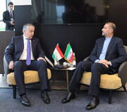 دیدار وزرای خارجه ایران و تاجیکستان